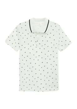 Poloshirt mit All-over-Print