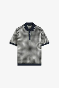 Poloshirt aus Strick