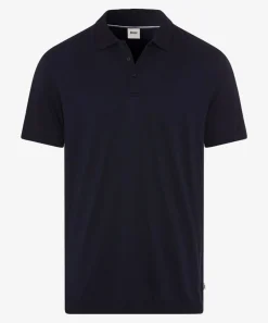 Poloshirt im Baumwoll-Modal-Mix