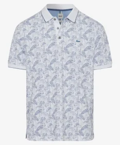 Poloshirt mit Alloverprint