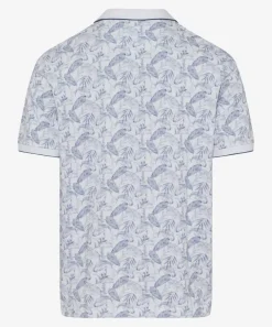 Poloshirt mit Alloverprint