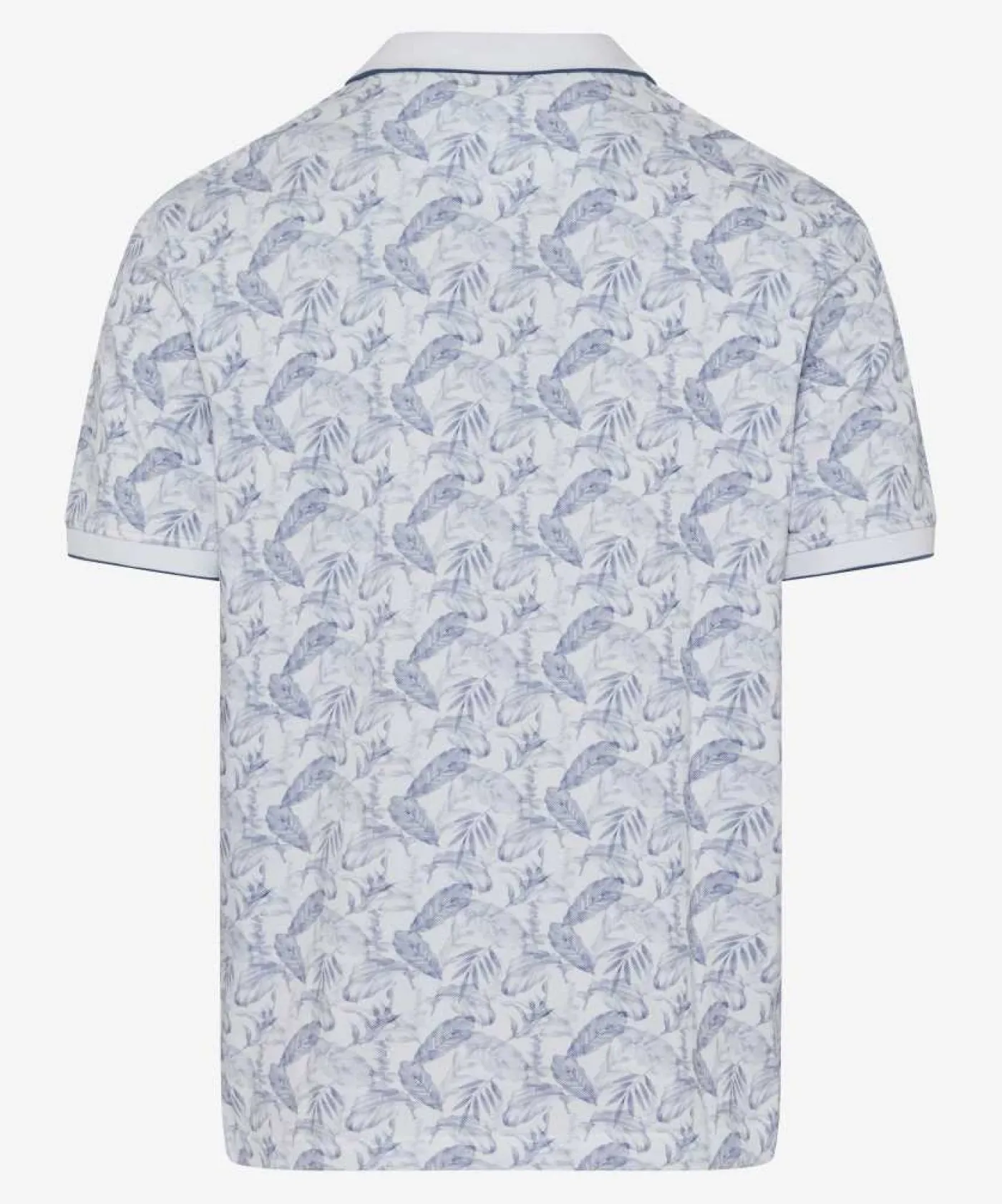 Poloshirt mit Alloverprint
