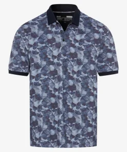Poloshirt mit Alloverprint