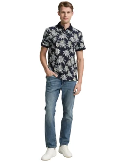 Poloshirt mit Muster