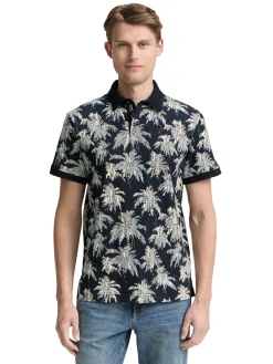 Poloshirt mit Muster