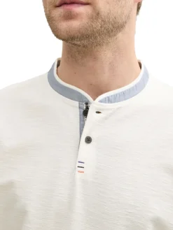 Poloshirt mit Stehkragen