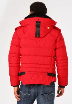 Pufferjacke mit Kapuze