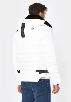 Puffer mit Kapuze