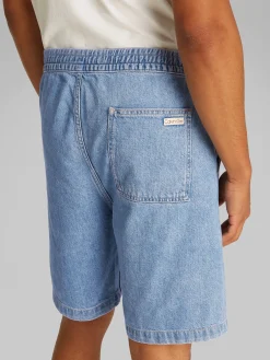 Pull on Relaxed Denim Short