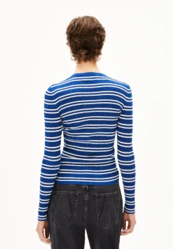 Pullover aus Bio-Baumwolle ALAANIA CHIFFRON STR