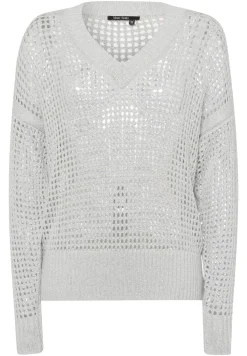 Pullover aus Lurex-Mix