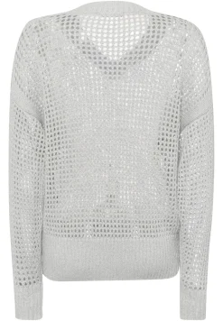 Pullover aus Lurex-Mix