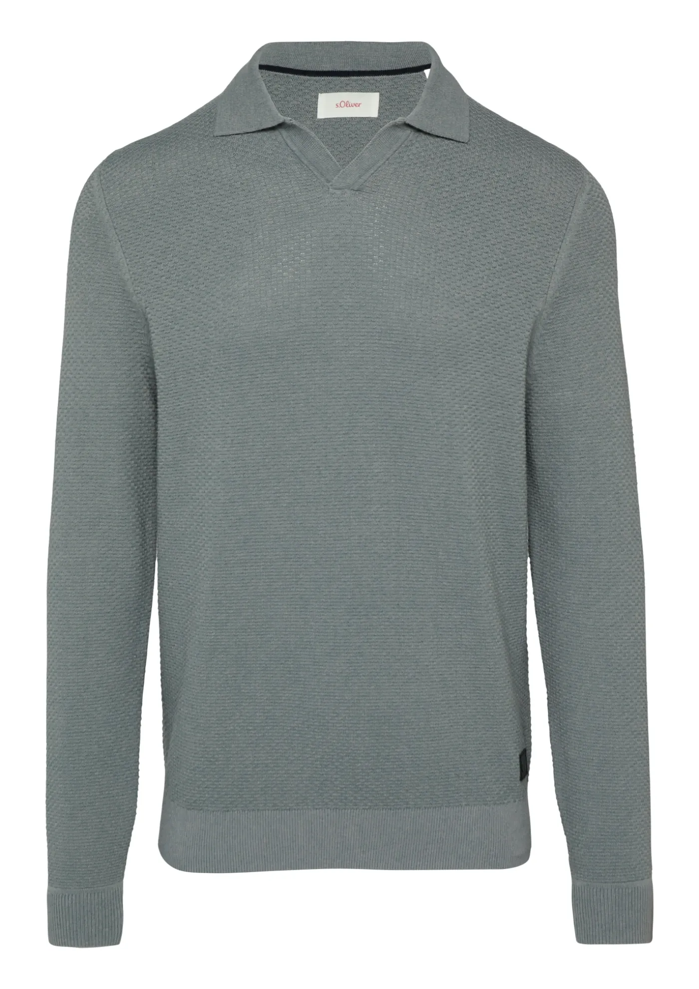 Pullover mit Polokragen