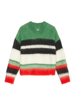 Pullover mit Streifen