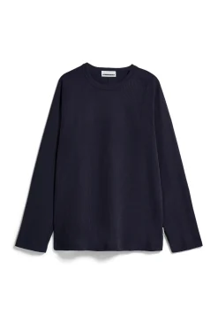 Pullover Relaxed Fit aus Bio-Baumwolle JOSUAA WAFFLE