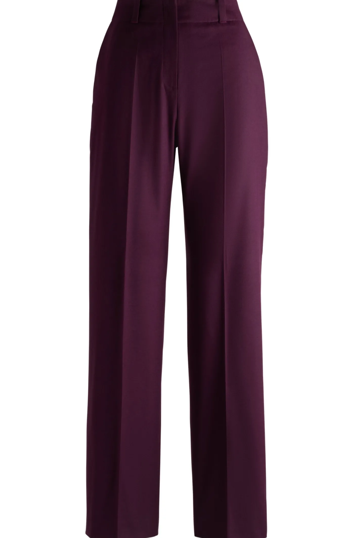 Regular-Fit Hose mit weitem Beinverlauf
