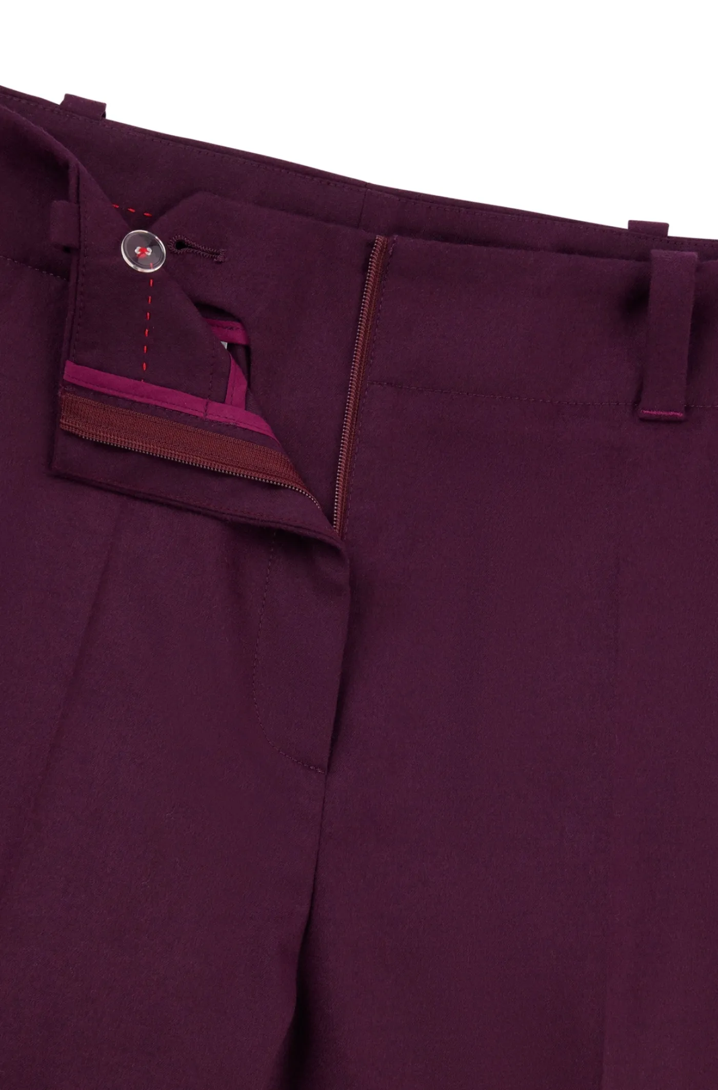 Regular-Fit Hose mit weitem Beinverlauf