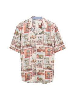 Regular Fit Kurzarmhemd im Hawaii-Look
