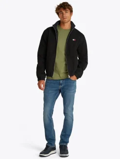Reißverschlussjacke mit Trichterkragen
