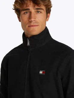 Reißverschlussjacke mit Trichterkragen