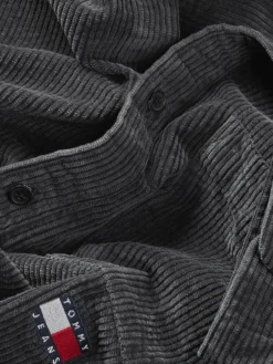 Relaxed Fit Cord-Hemd