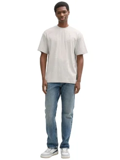 Relaxed Fit Jacquard T-Shirt
