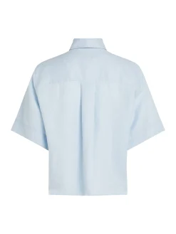 Relaxed Fit Leinen Bluse