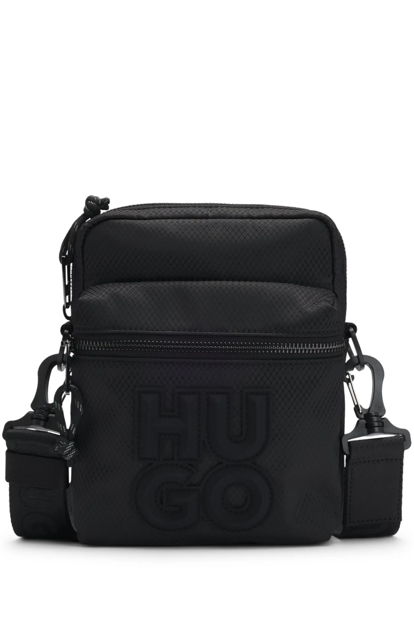 Reporter-Tasche mit gestapeltem Logo