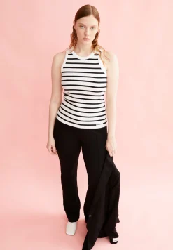 Ripp-Top aus Bio-Baumwoll Mix KANITAA STRIPES