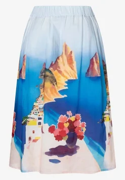 Rock mit Amalfi Print