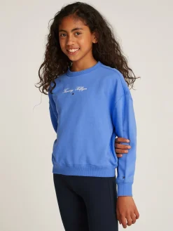Rundhals-Sweatshirt mit Logo