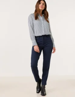 Satinierte Hemdbluse
