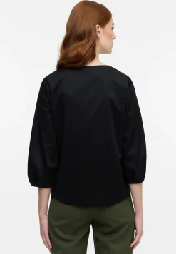 Satin Shirt Bluse Satingewebe
