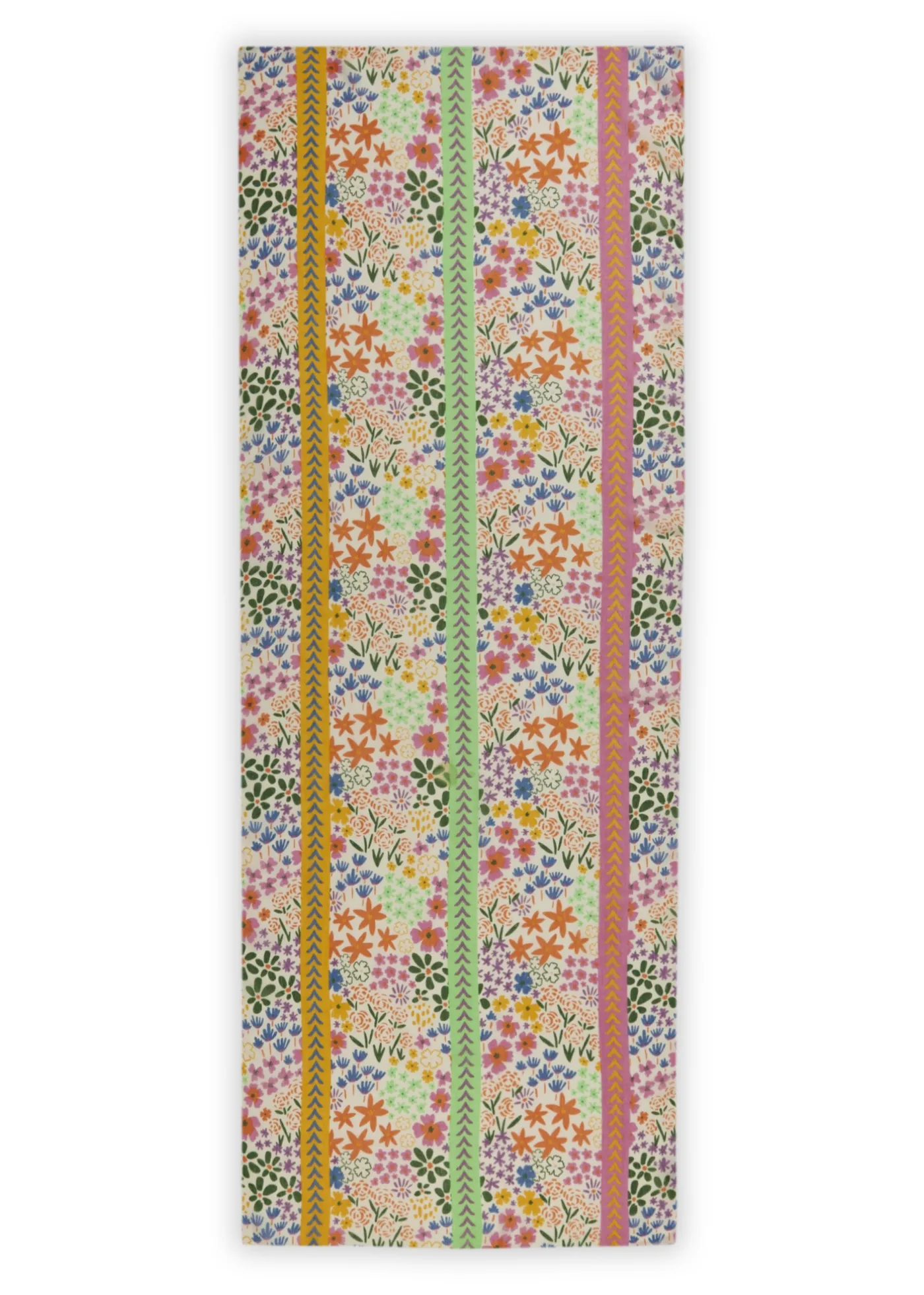 Schal aus recyceltem Polyester mit Blumenmuster