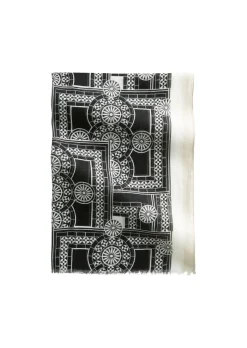 Schal mit Allover-Print mit TENCEL™ Lyocell
