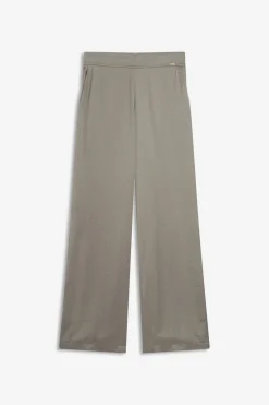 Schimmernde Hose aus Viskose-Mix