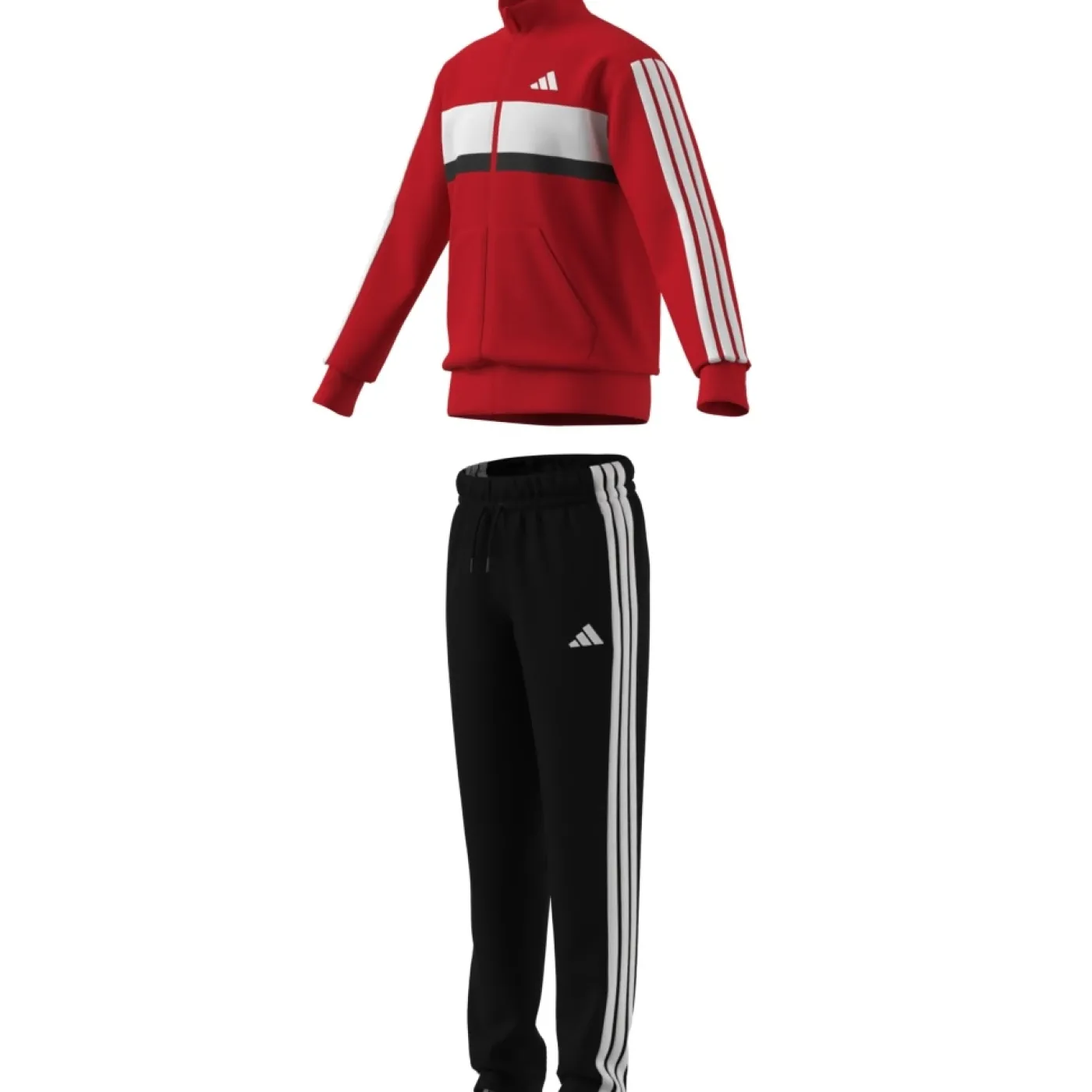 Seasonal Essentials Tiberio 3-Streifen Tricot Kids Trainingsanzug