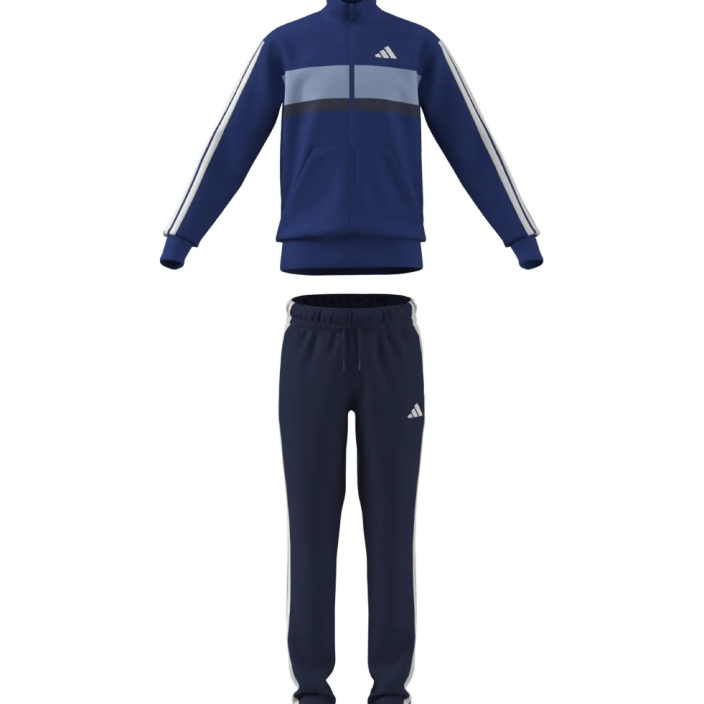 Seasonal Essentials Tiberio 3-Streifen Tricot Kids Trainingsanzug