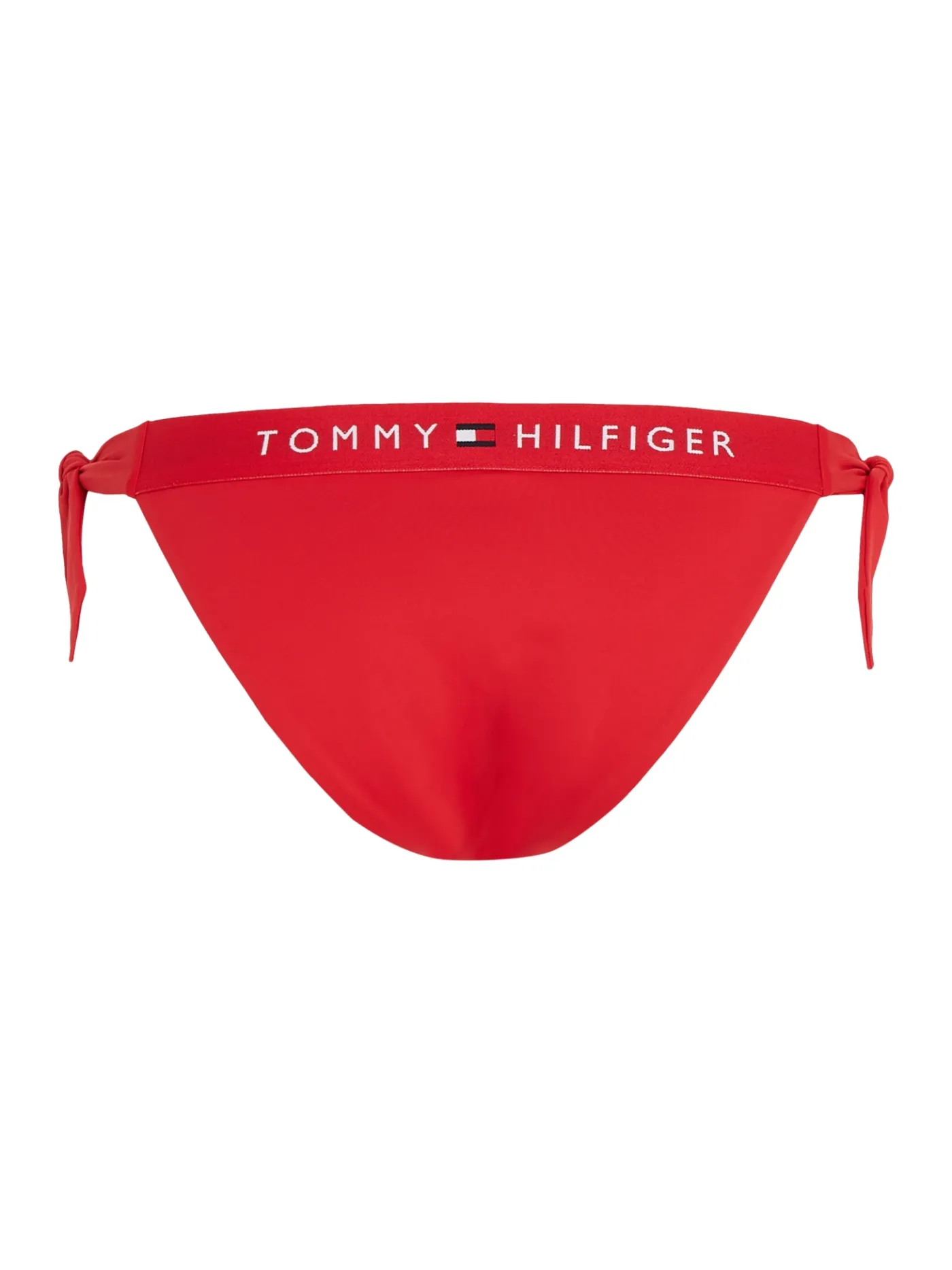 Seitlich gebundene Bikinihose mit Logo