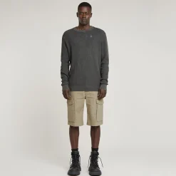 Serrated Strickpullover