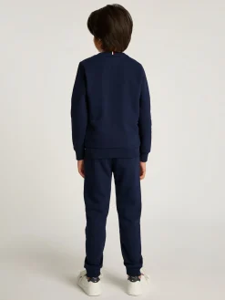 Set aus Sweatshirt und Jogginghose mit Logo
