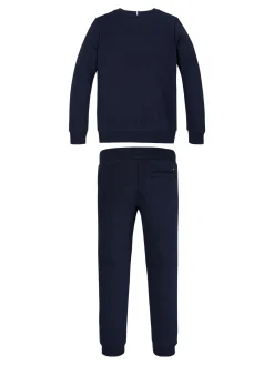 Set aus Sweatshirt und Jogginghose mit Logo