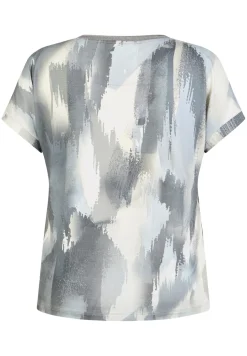 Shirt mit abstraktem Print