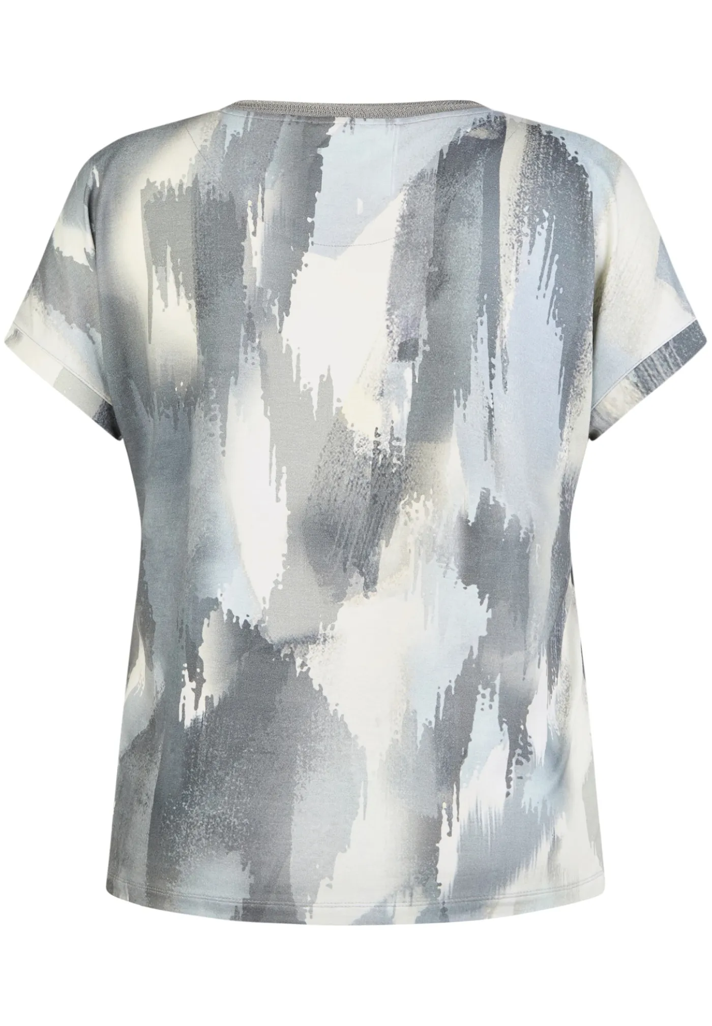 Shirt mit abstraktem Print