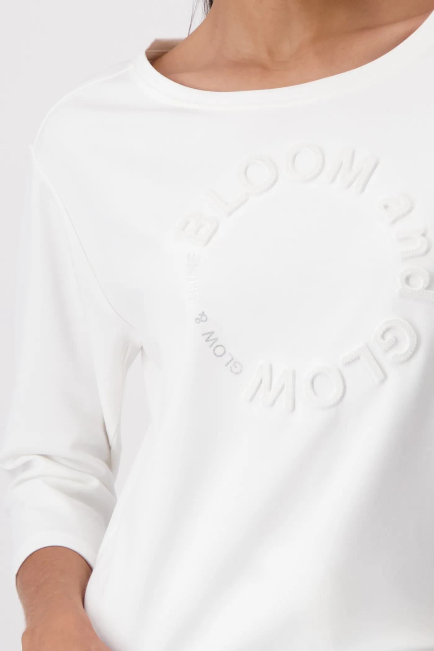 Shirt mit 3D-Emblem