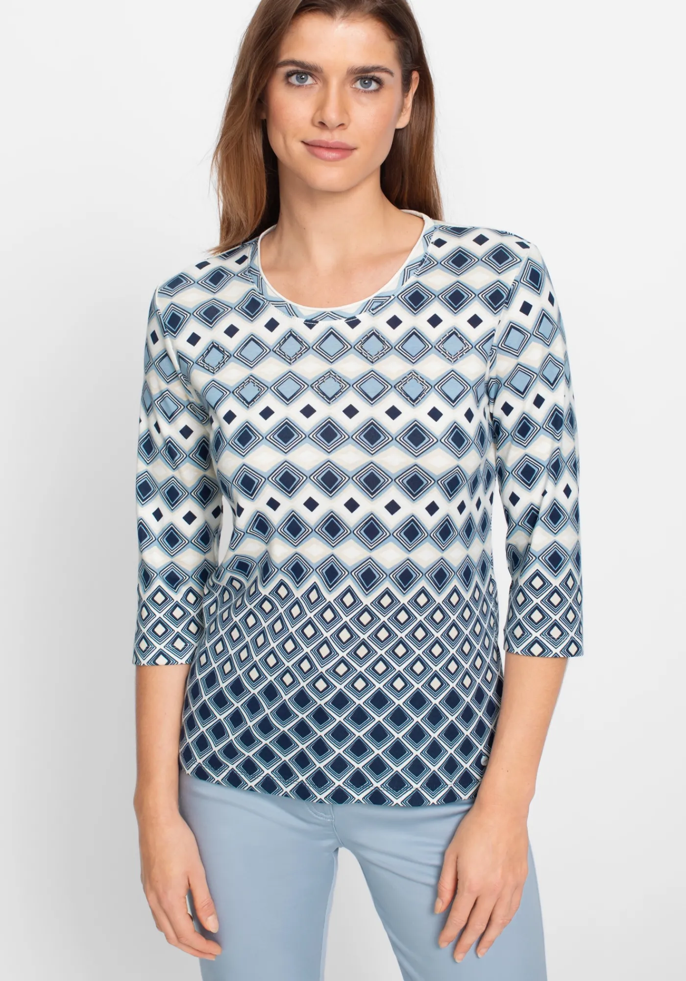 Shirt mit Ornament-Muster