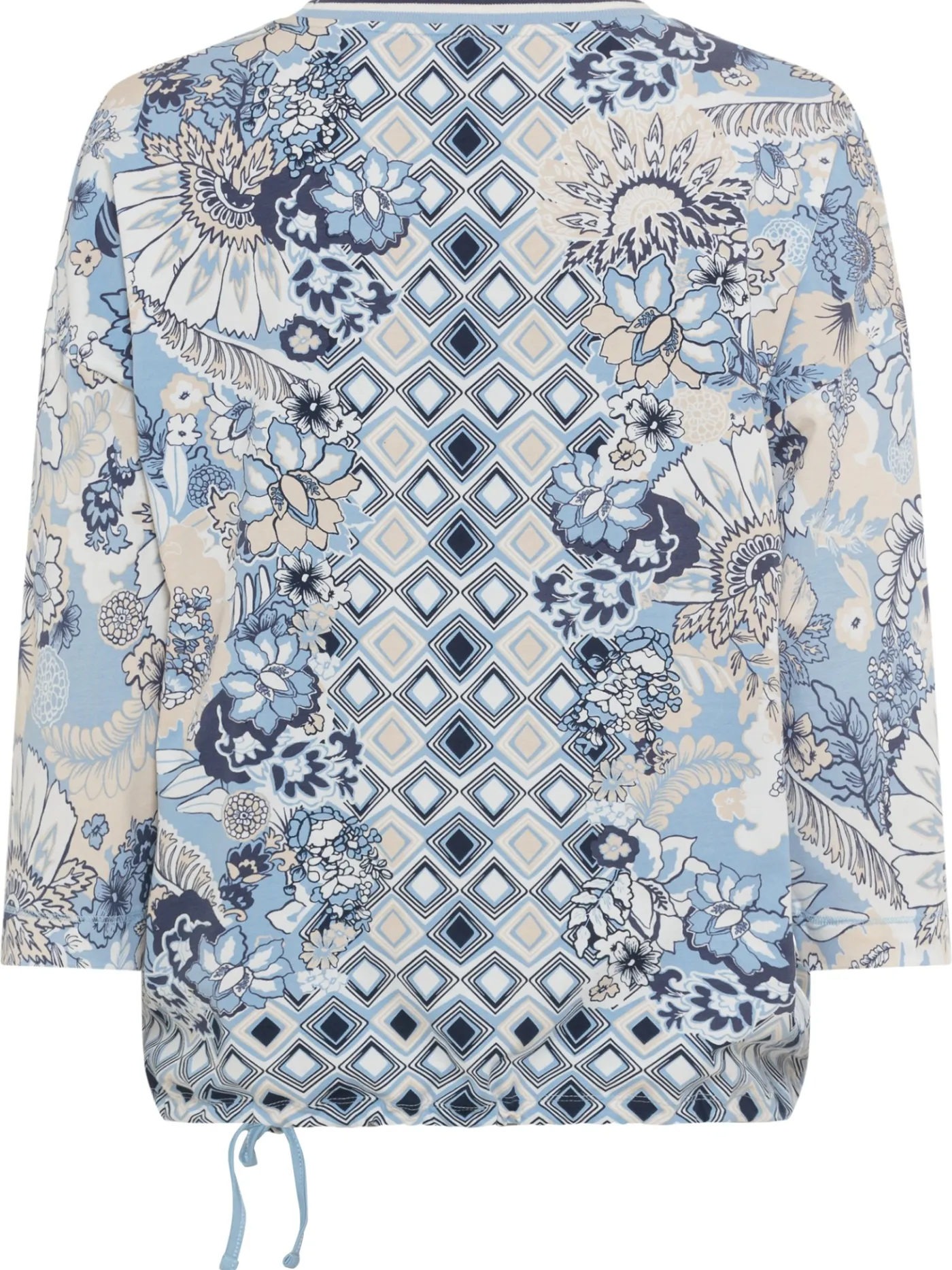 Shirt mit Panneaux-Print