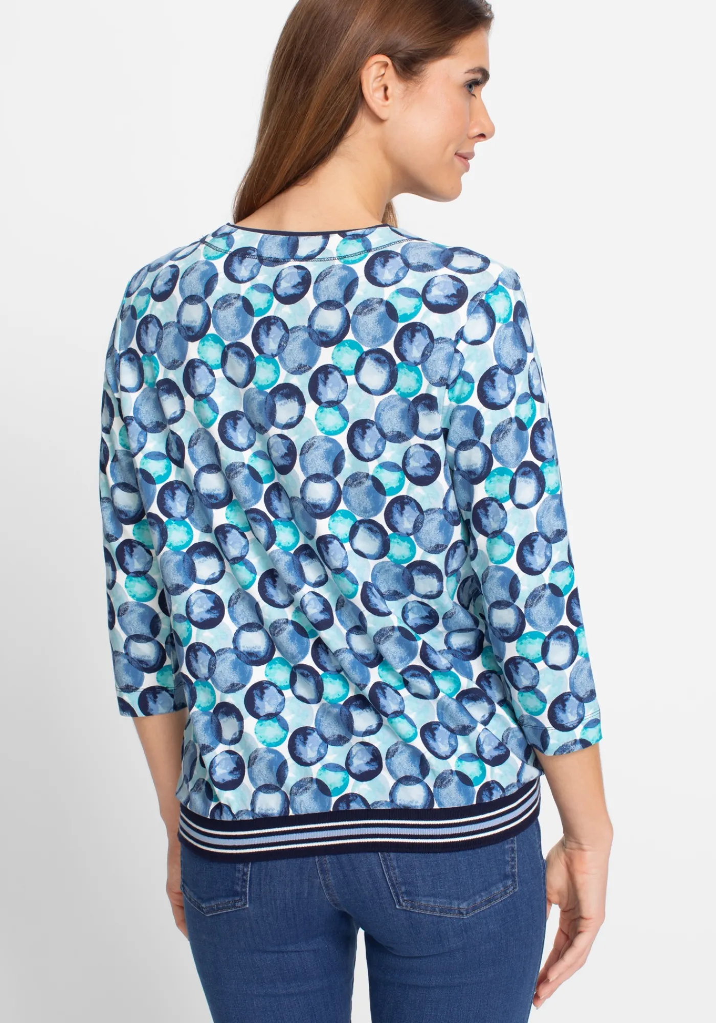 Shirt mit 3/4-Ärmeln