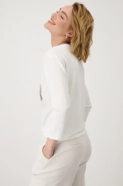 Shirt mit Taschen-Print