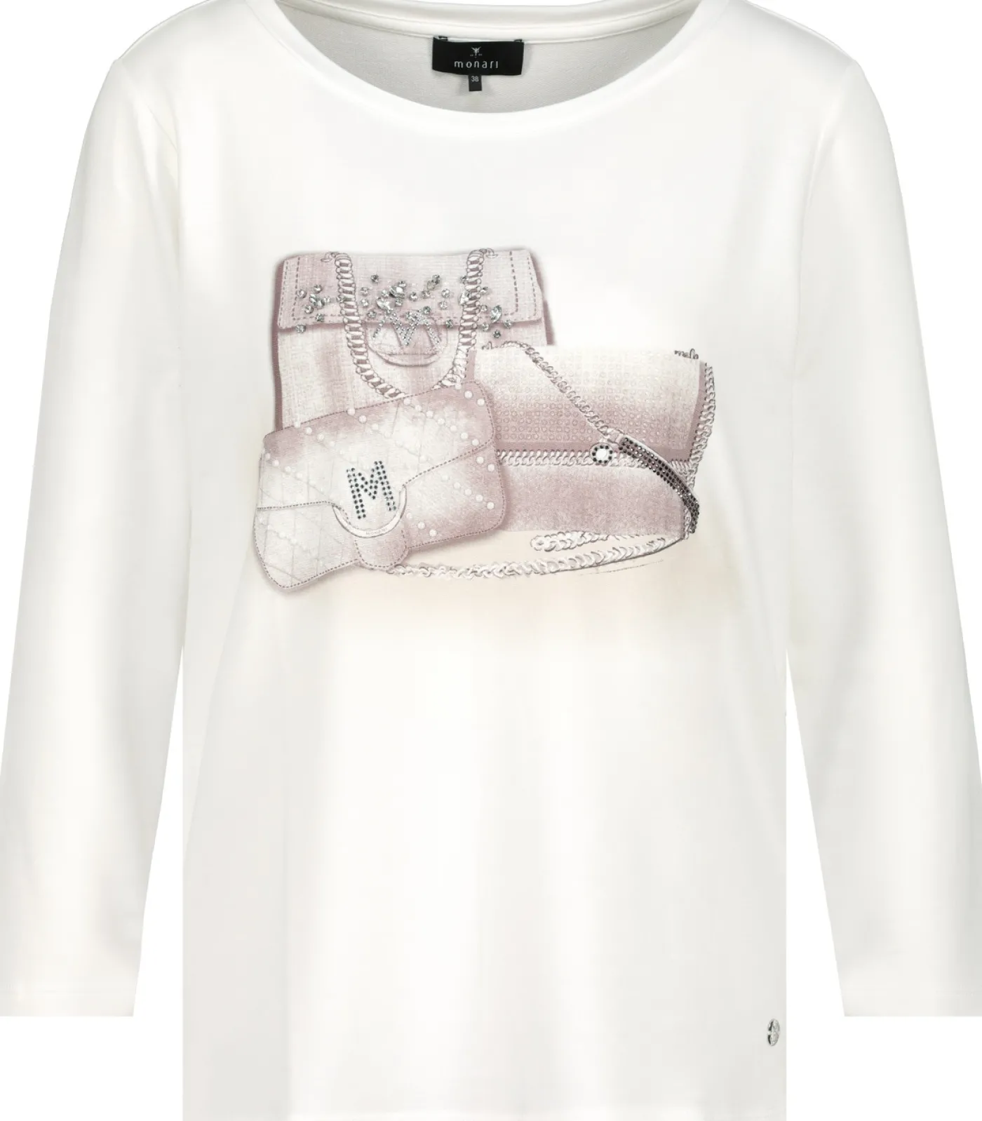 Shirt mit Taschen-Print